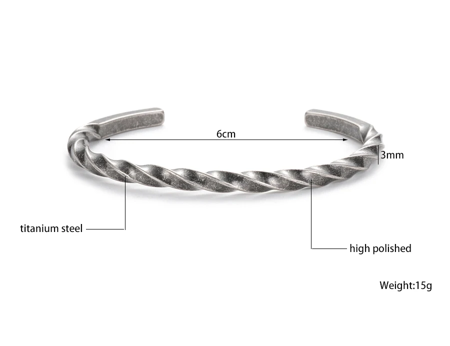 bracelet jonc argent massif femme